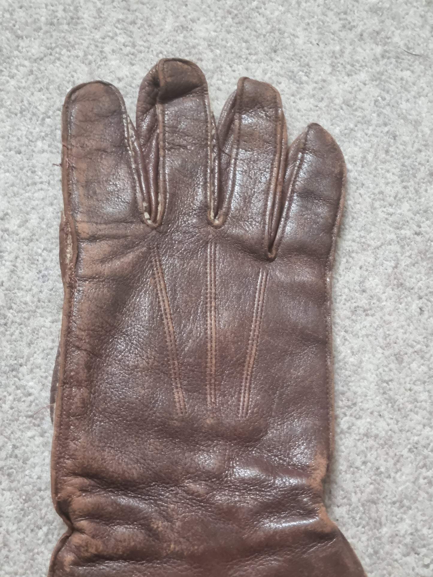 WW2 1941 Pattern RAF Flying Gloves, Air Ministry Stamped