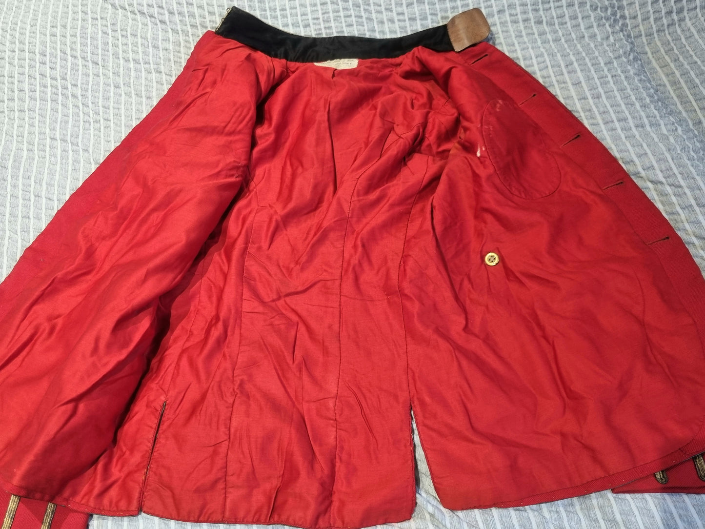 Rare Pre WW1 HLI Uniform Cutaway Jacket Beautiful Sash & Trews Breeches