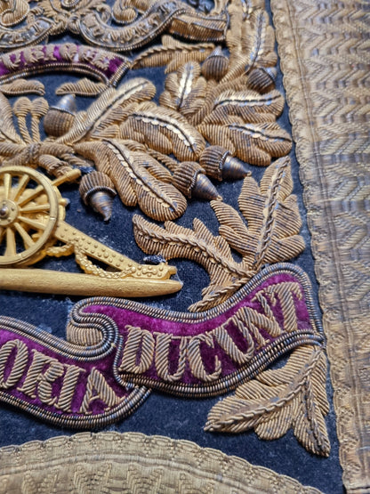 SOLD! Victorian Royal Artillery Officer’s Dress Sabretache and Cover