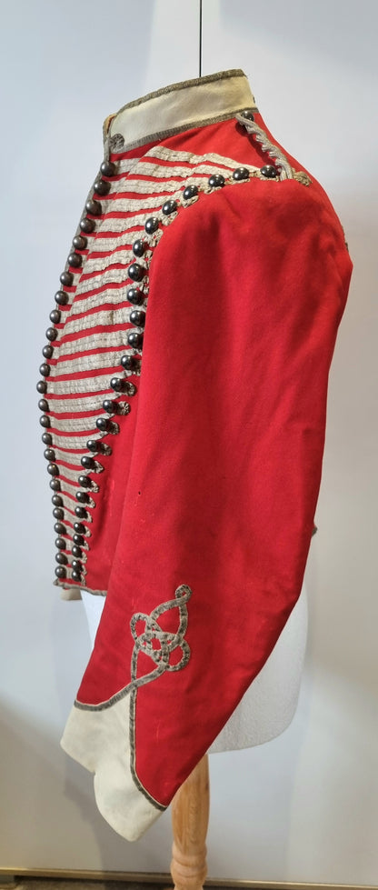 Superb Victorian Westmorland & Cumberland Hussars Shell Jacket & Trousers, Dated 1889