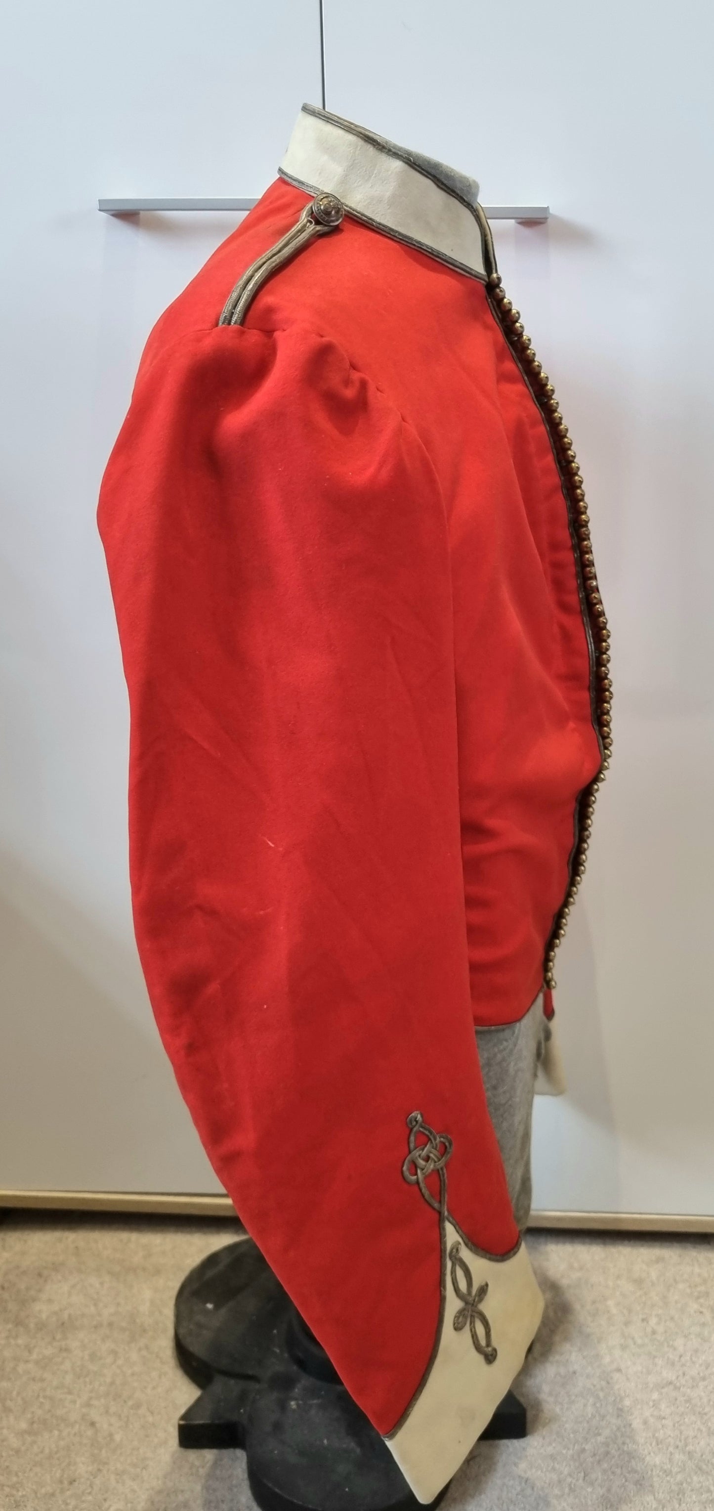 Superb Victorian Durham Fusiliers Shell Jacket Mess Jacket Pre 1881
