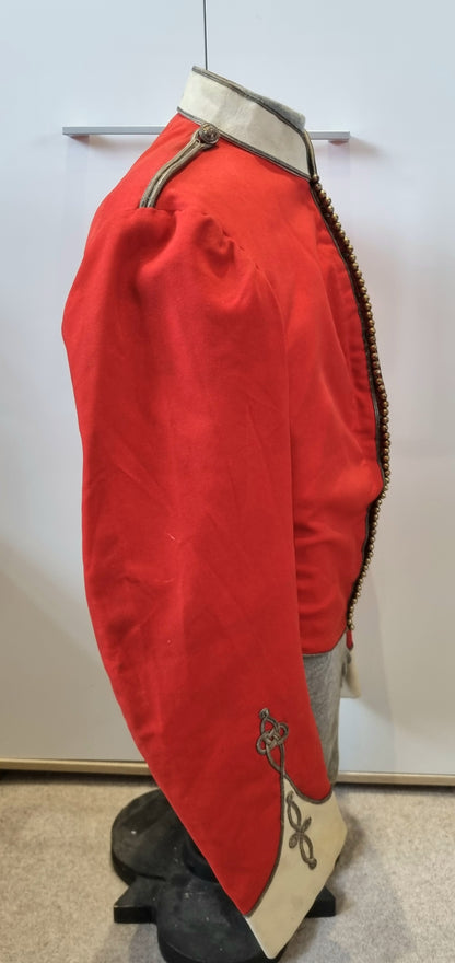 Superb Victorian Durham Fusiliers Shell Jacket Mess Jacket Pre 1881
