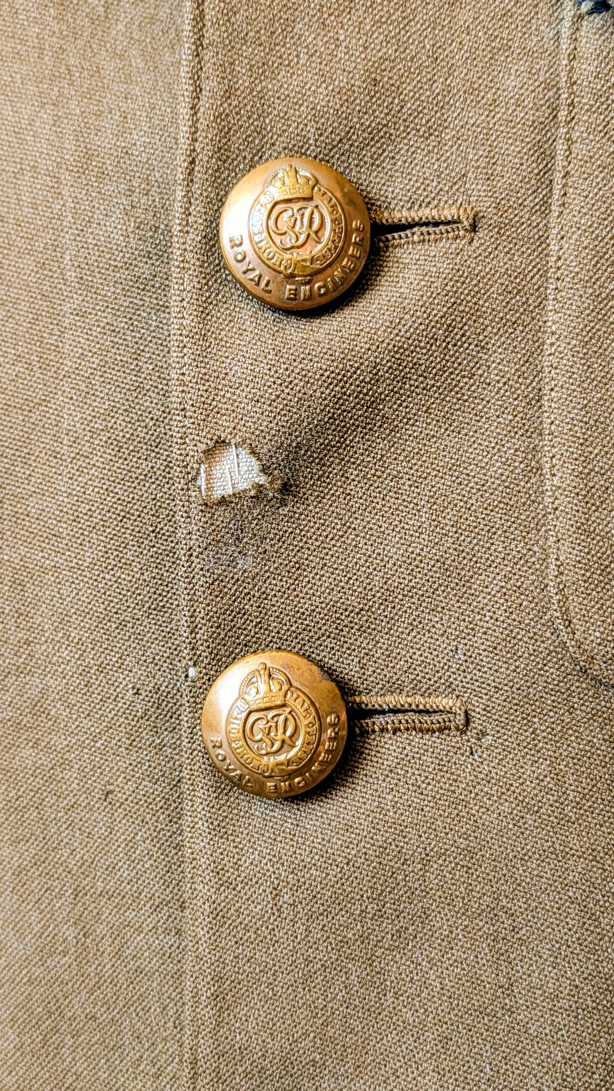 WW2 Royal Engineers Colonel's Uniform Service Jacket OBE MC WW1 MID