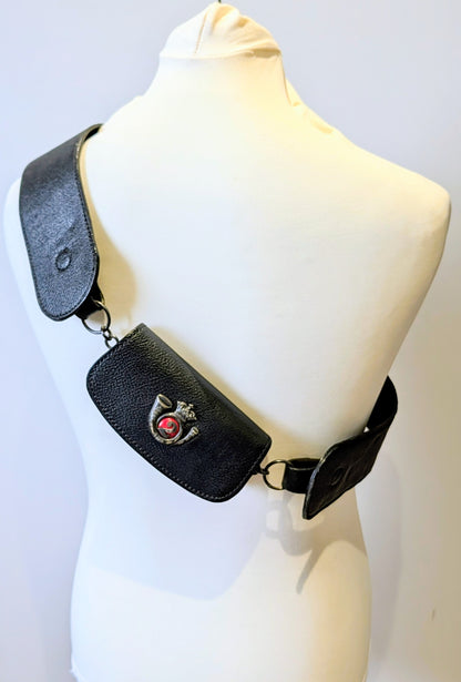 Victorian Queen's Own Rifles Of Canada QOR Leather CrossBelt & Pouch