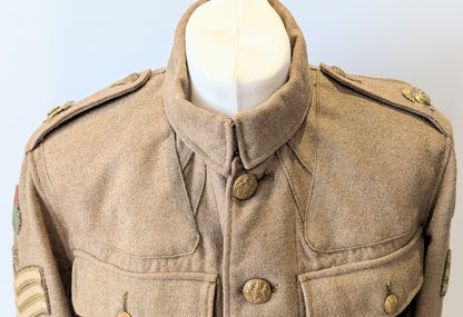 WW1 1902 Pattern ORs Tunic Jacket Lancashire Fusiliers Staff Sergeant 1916