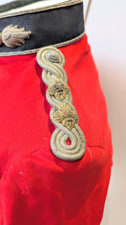 Victorian Royal Fusiliers Lieutenant's Scarlet Undress Shell Jacket
