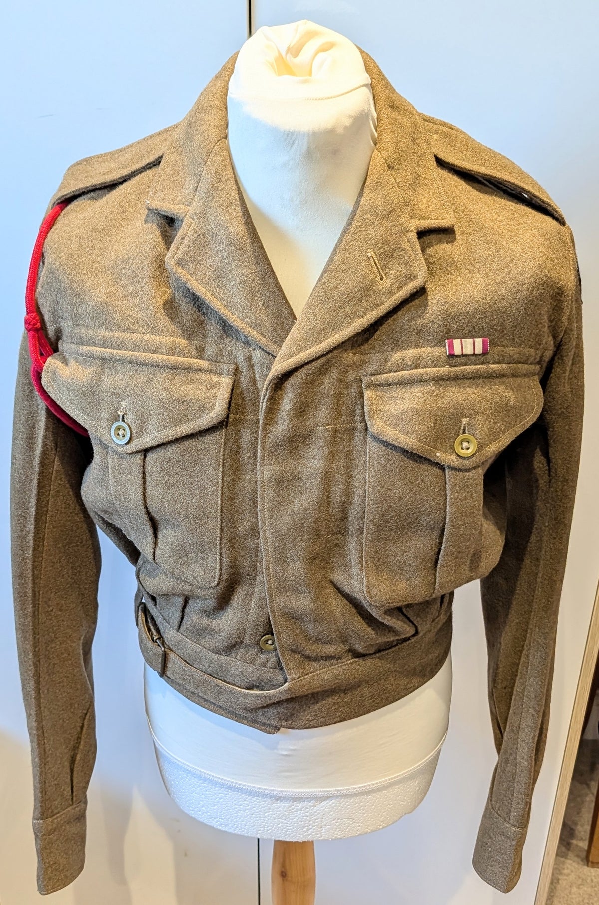 1954 British Army Royal Marine Commando Battledress & Trousers Named