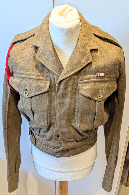 1954 British Army Royal Marine Commando Battledress & Trousers Named