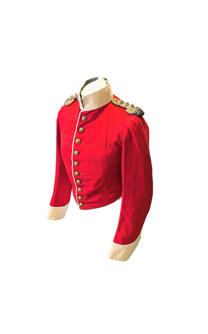 Pre WW1 Highland Light Infantry HLI Captain's Scarlet Mess Dress Jacket