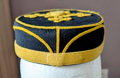 Rare Victorian Yeomanry Hussars Other Ranks Pill Box hat & Chinstrap