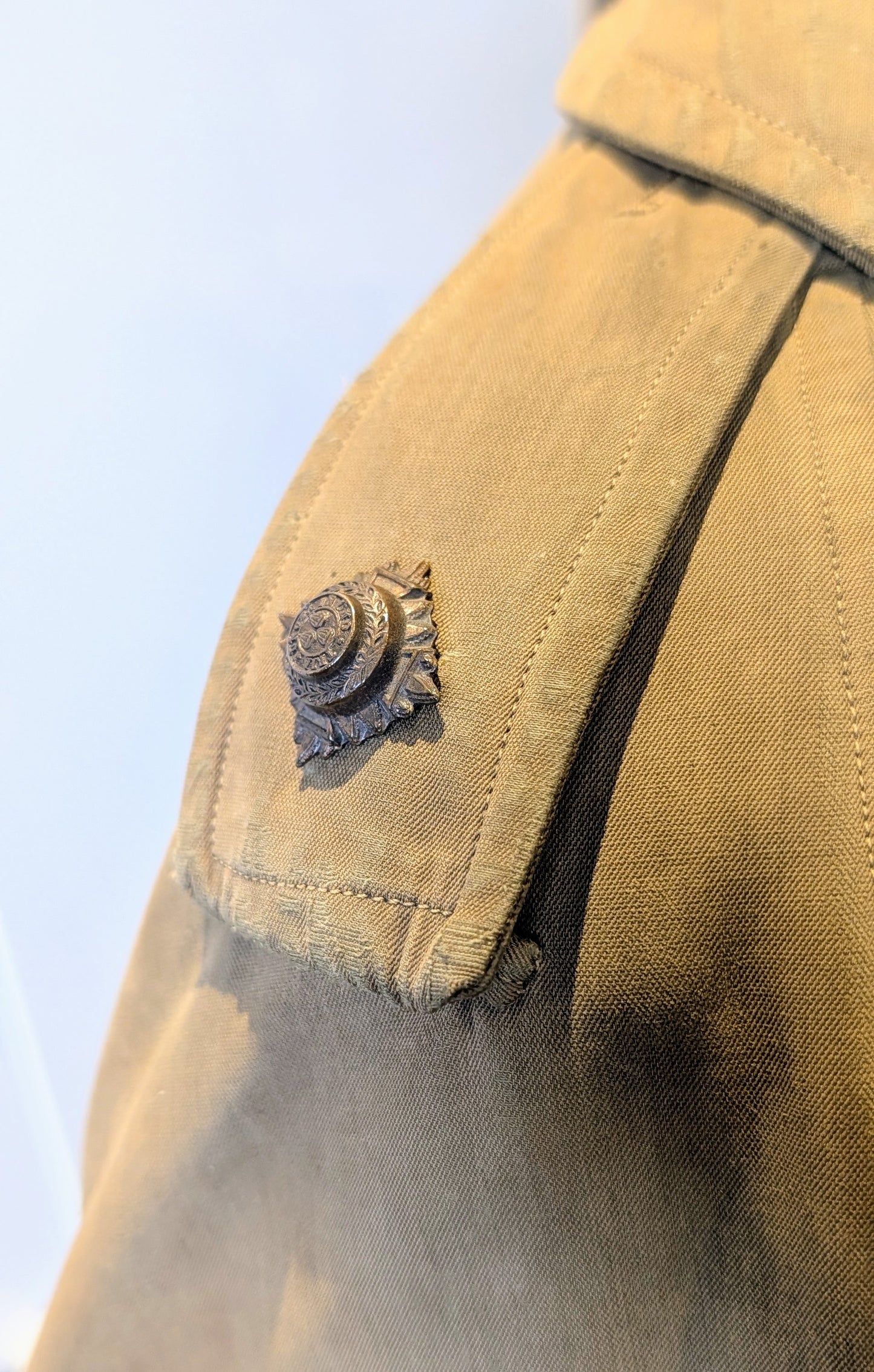 SOLD! Rare WW1 Burberry Officers Private Purchase Trench Coat with button-in Woollen Liner & Balaclava