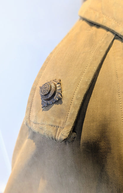 SOLD! Rare WW1 Burberry Officers Private Purchase Trench Coat with button-in Woollen Liner & Balaclava