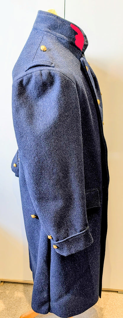 WW2 1940 Dated French Army Infantry Dark Blue Greatcoat Unissued