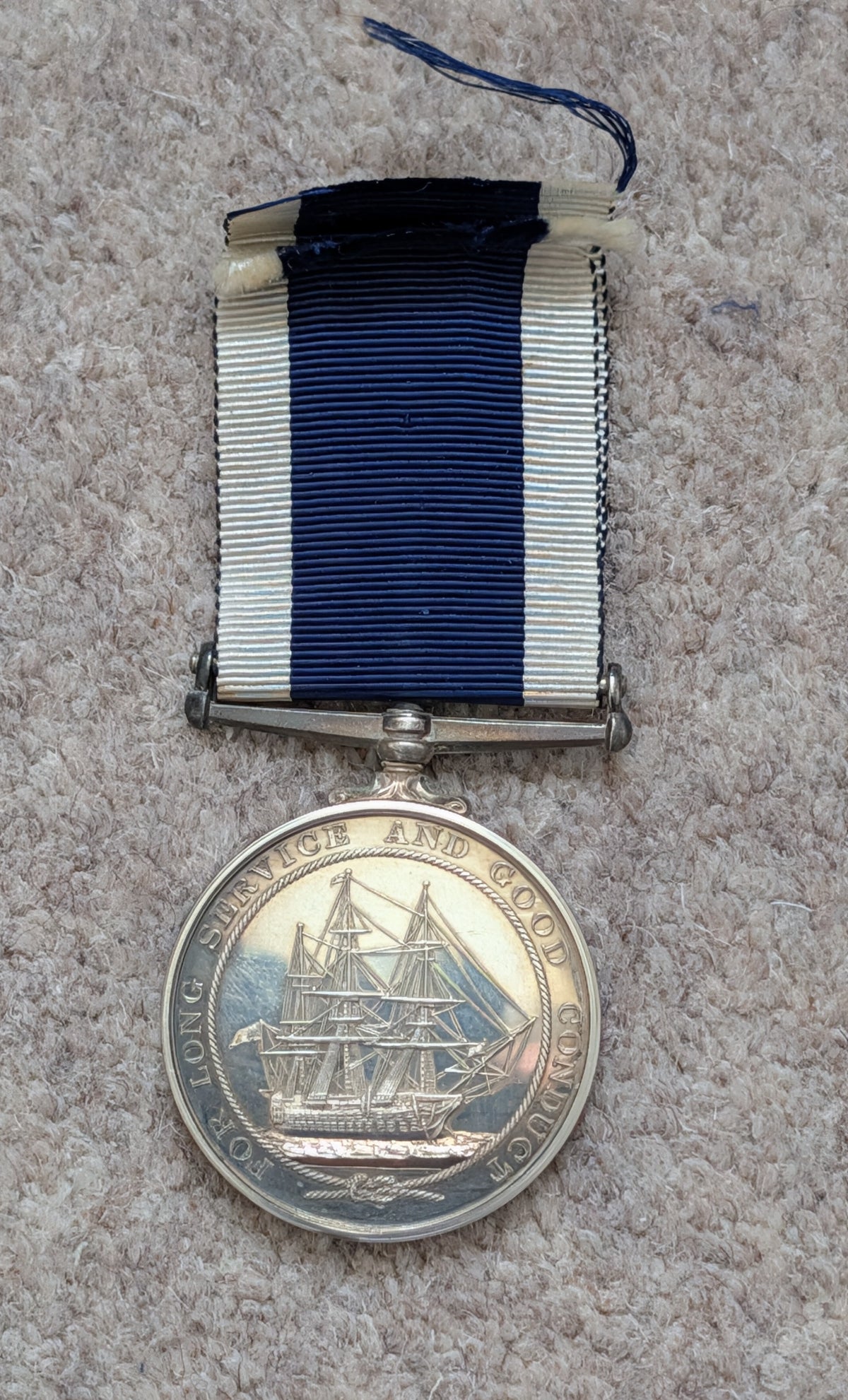 EIIR Royal Navy Fleet Air Arm FAA Long Service & Good Conduct Medal B GUNN