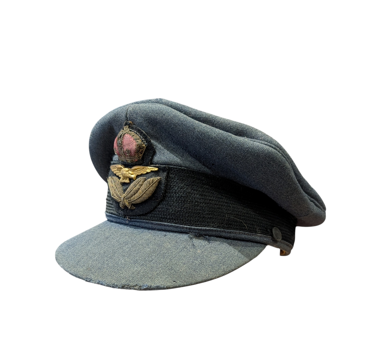 SOLD! WW2 RAF Officers Peaked Visor Cap