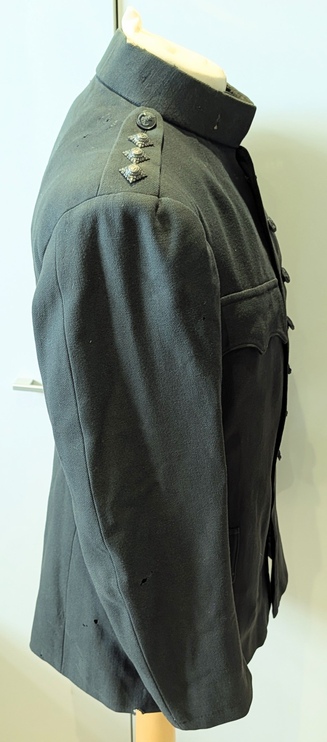 WW1 1917 Captain's Rifle Brigade No.1 Dark Green Jacket Named