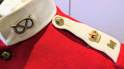 Victorian South Staffordshire Militia Major's Scarlet Service Field Jacket