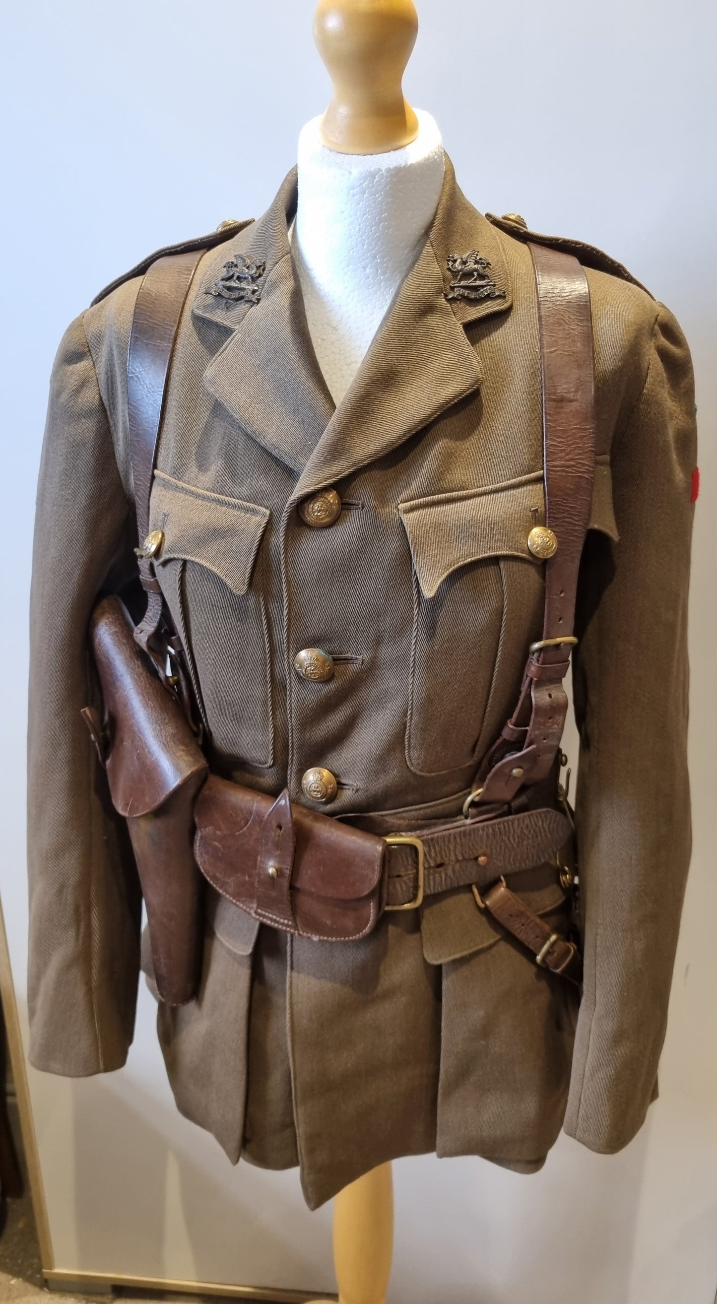 Unique WW1 Uniform Collection to KIA 2nd Lieutenant Arthur Henry Webb 8th Battalion, Royal East Kent Regiment (The Buffs)