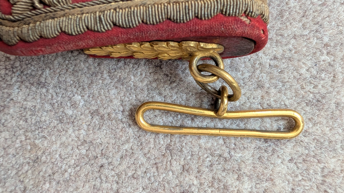 Lovely Victorian 15th King's Hussars Bullion Wire Crossbelt Pouch 1855-1880