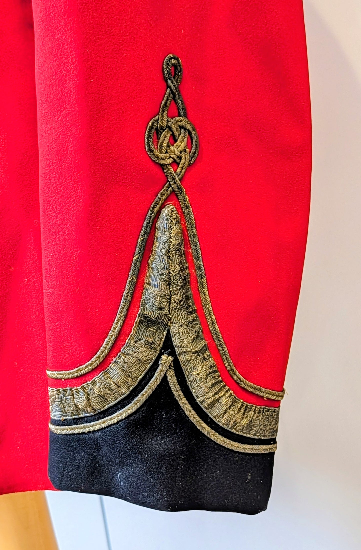 Edwardian British Army Royal Welch Fusiliers Scarlet Tunic Lt Colonel
