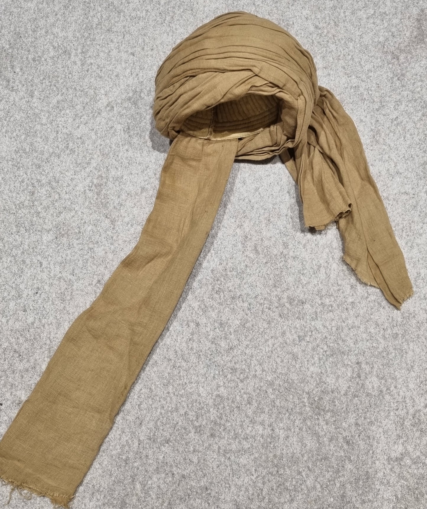 Very Rare WW2 Indian Army Sikh Khulla Pagri Turban