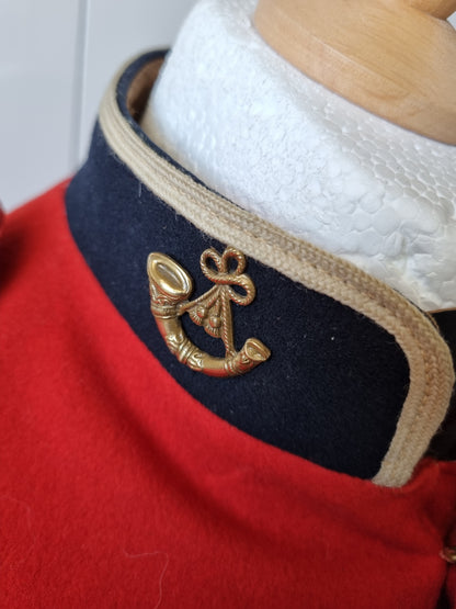 Pre-WW1 (Edwardian) Somerset Light Infantry Sergeant’s Scarlet Tunic & Trousers
