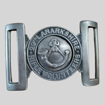 SOLD! Pre-1908 29th Lanarkshire Volunteer Rifles Belt Buckle