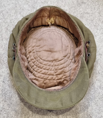 SOLD! Fantastic Rare WW1 Royal Flying Corps RFC Floppy Visor Trench Cap