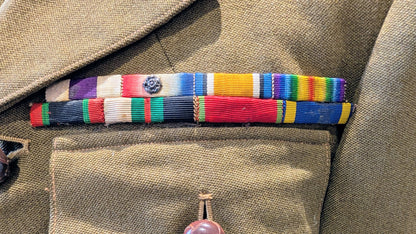 WW1 to Interwar British Captain's Uniform Jacket MC Winner WW1 Veteran