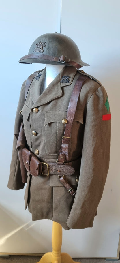 Unique WW1 Uniform Collection to KIA 2nd Lieutenant Arthur Henry Webb 8th Battalion, Royal East Kent Regiment (The Buffs)