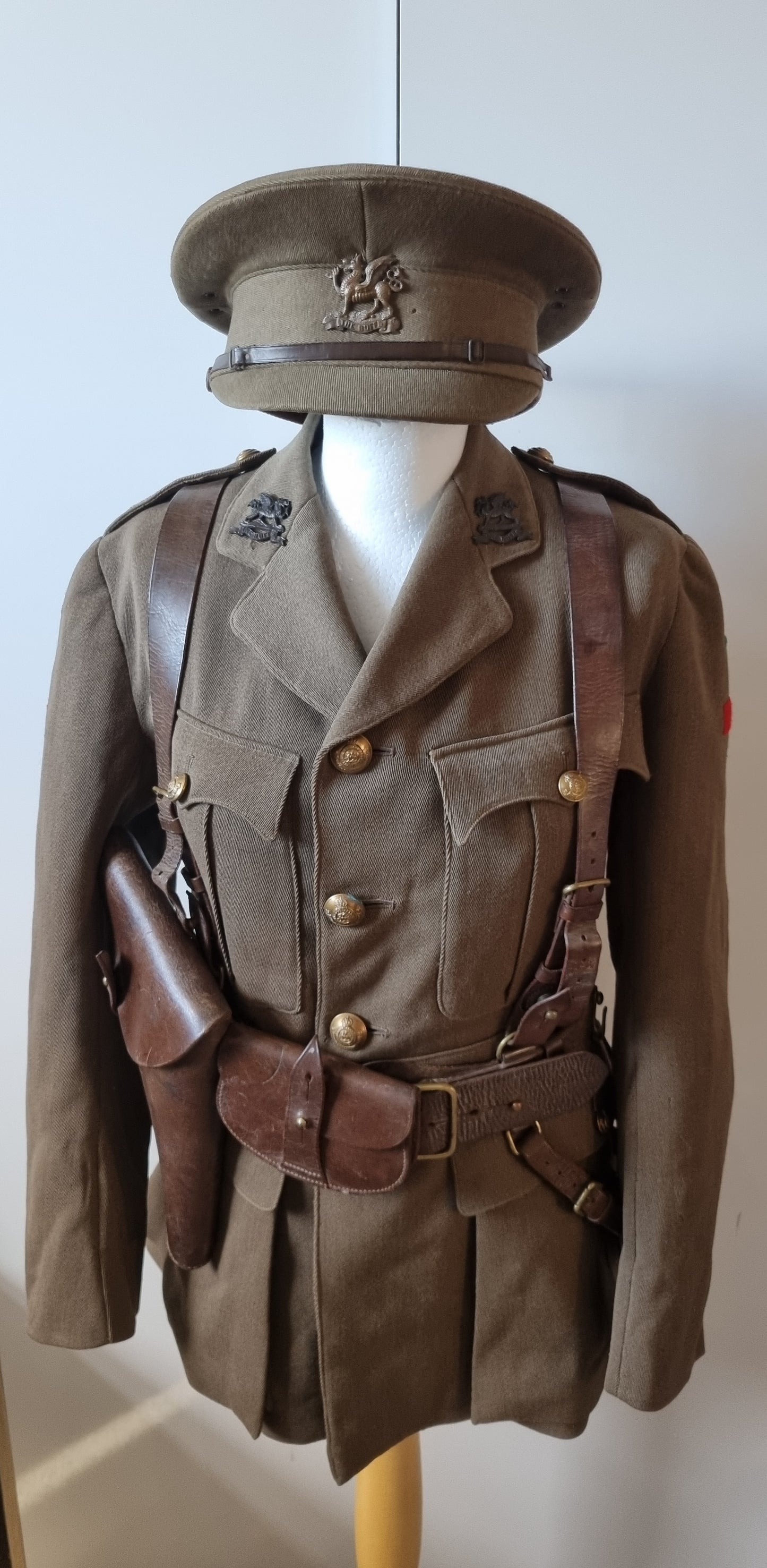 Unique WW1 Uniform Collection to KIA 2nd Lieutenant Arthur Henry Webb 8th Battalion, Royal East Kent Regiment (The Buffs)