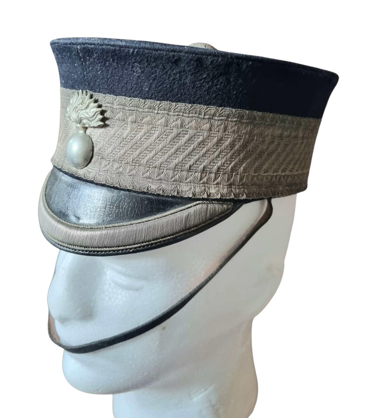 SOLD! Victorian Royal Engineers Volunteers 1880 Pattern Forage Cap & Chinstrap