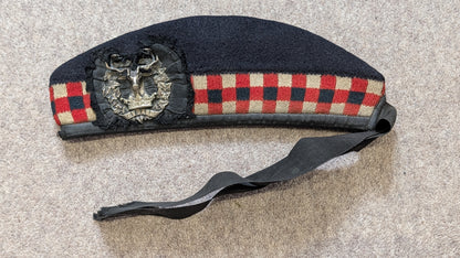 Pre WW1 Gordon Highlanders Majors Cutaway Cuff Rank Jacket, Glengarry & Kilt attributed to Major Robert Walter Purvis 3rd Bn Gordon Highlanders