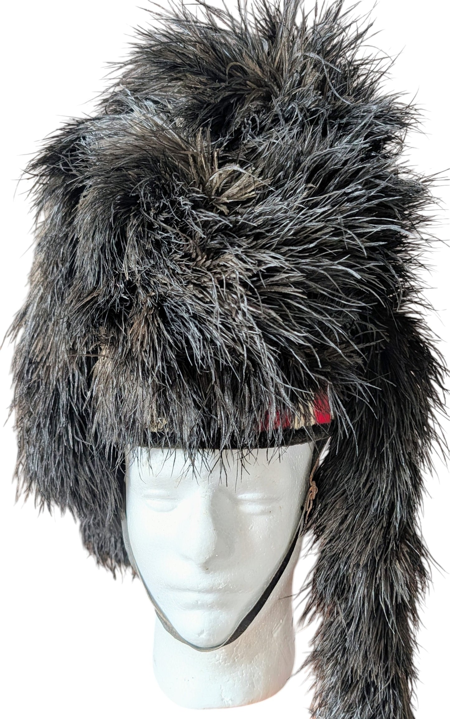 WW1 Era Black Watch Royal Highlanders 4 Tail Feather Bonnet