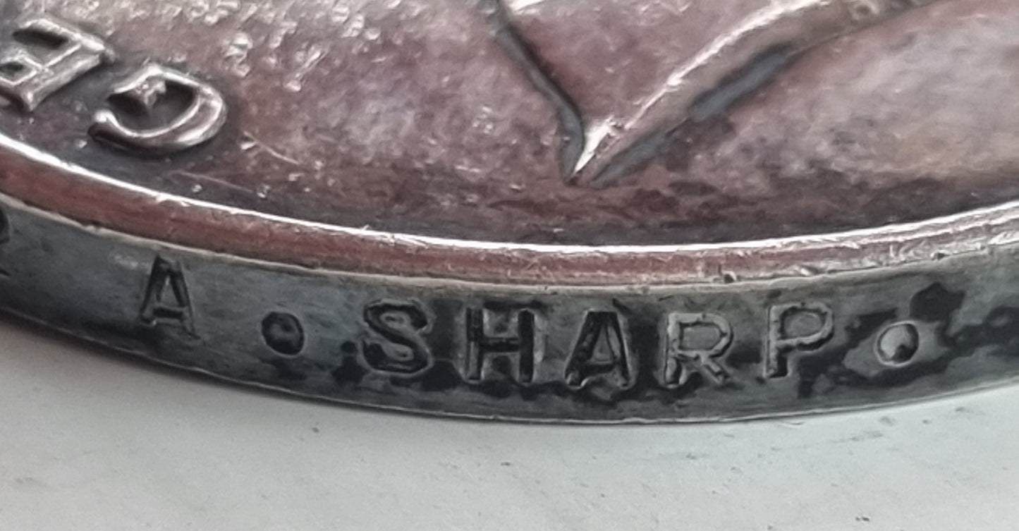 WW1 Trio Long Service & Good Conduct Medal Set to Leading Seaman Albert Victor Sharp- HMS Caroline (Jutland Interest)