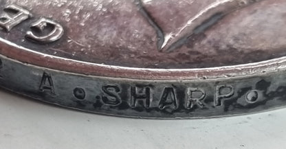 WW1 Trio Long Service & Good Conduct Medal Set to Leading Seaman Albert Victor Sharp- HMS Caroline (Jutland Interest)