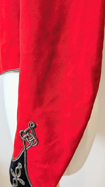 Victorian Royal Fusiliers Lieutenant's Scarlet Undress Shell Jacket