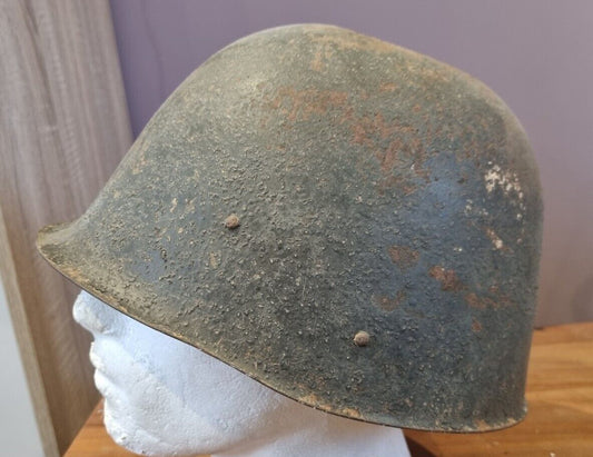 SOLD! WW2 Polish Wz31 'Salamandra' Relic Helmet. RARE!